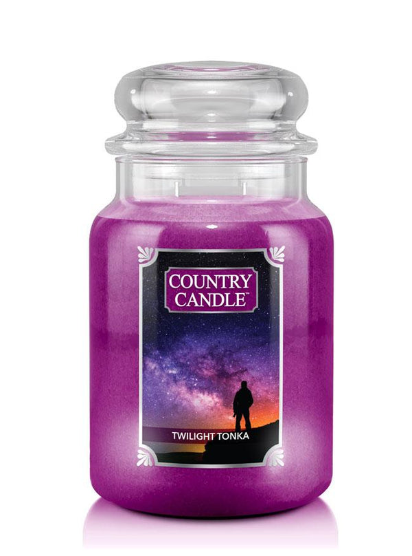 Twilight Tonka Large Jar Candle - Kringle Candle Israel