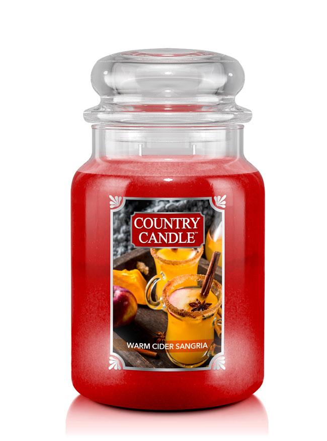 Warm Cider Sangria Large Jar Candle - Kringle Candle Israel