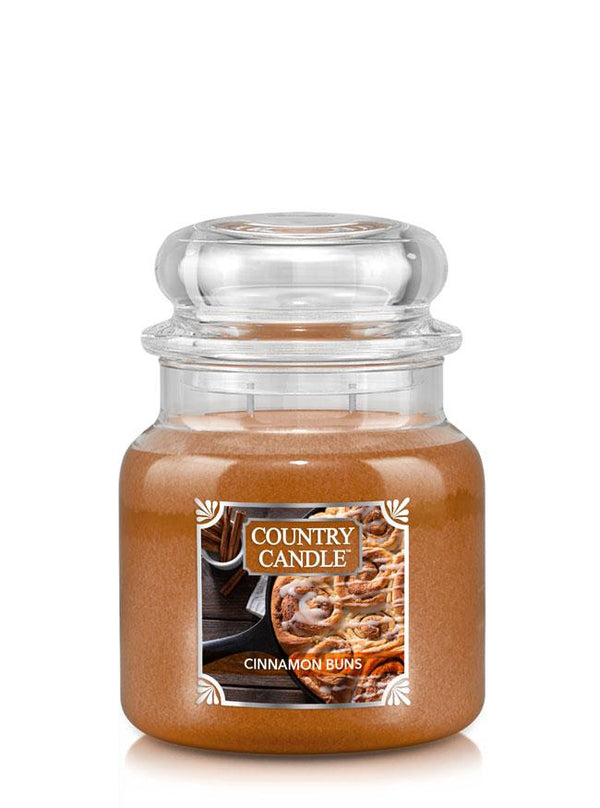Cinnamon Buns Medium Jar Candle - Kringle Candle Israel