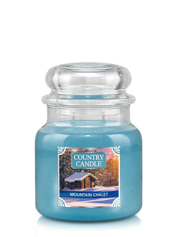 Mountain Chalet Medium | Soy Candle - Kringle Candle Israel