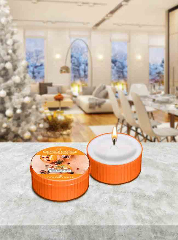 Holiday Pop NEW! DayLight - Kringle Candle Israel