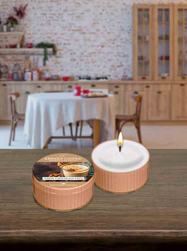 White Chocolate Chai NEW! DayLight - Kringle Candle Israel