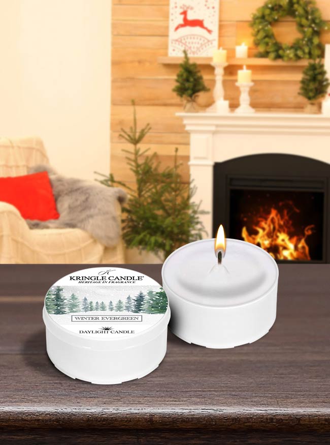 Winter Evergreen New! | DayLight - Kringle Candle Israel