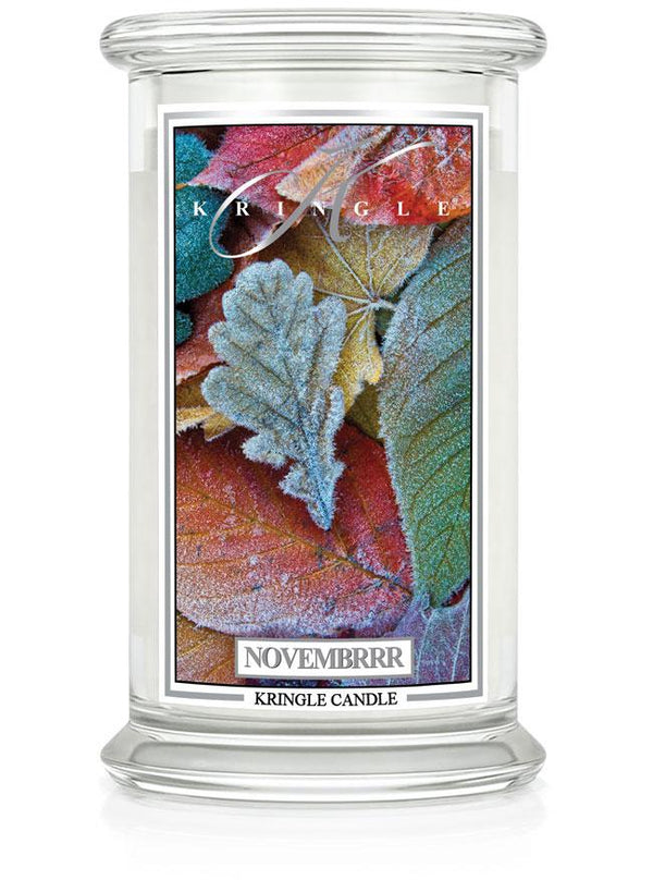 Novembrrr Large Classic Jar | Soy - Kringle Candle Israel