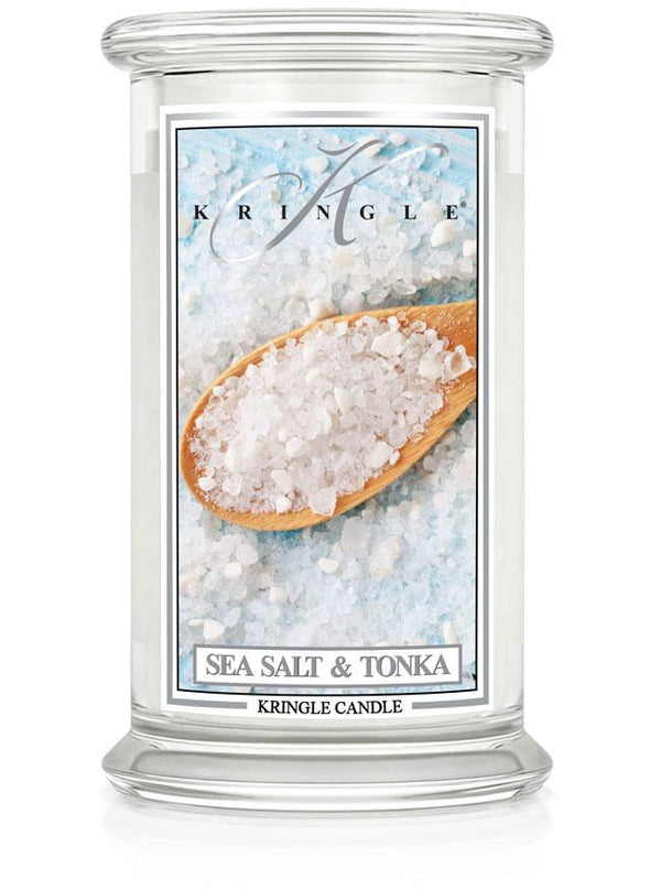 Sea Salt & Tonka | Soy Candle - Kringle Candle Israel