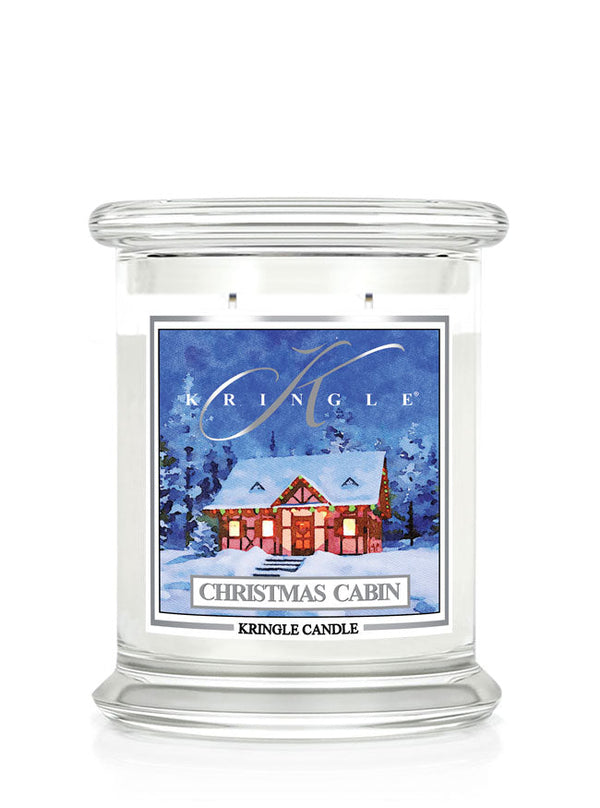 Christmas Cabin  | Soy Candle - Kringle Candle Israel