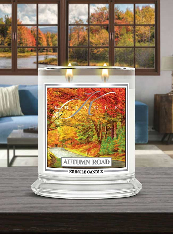 Autumn Road New! | Soy Candle - Kringle Candle Israel