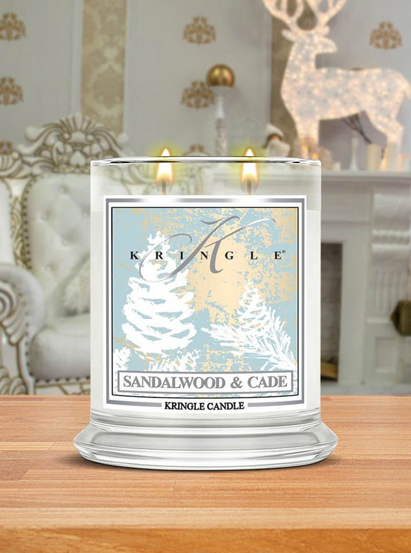 Sandalwood & Cade NEW! | Soy Candle - Kringle Candle Israel