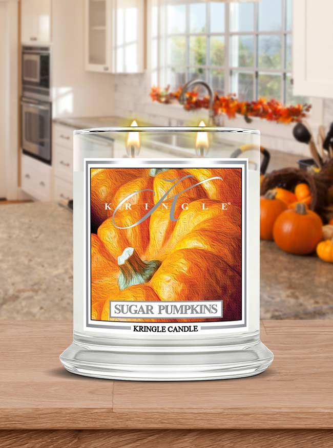 Sugar Pumpkins | Soy Candle - Kringle Candle Israel