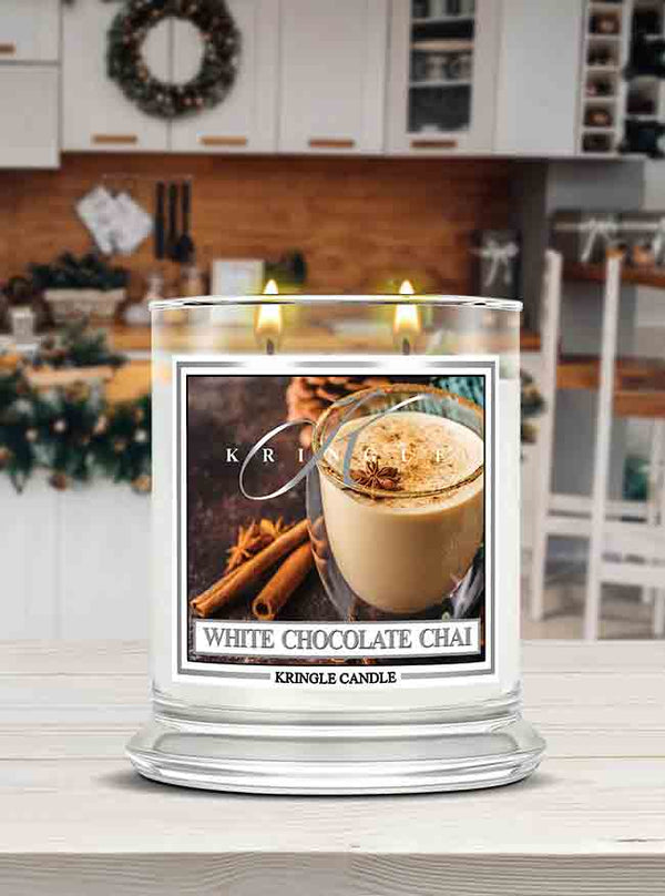 White Chocolate Chai NEW! | Soy Candle - Kringle Candle Israel
