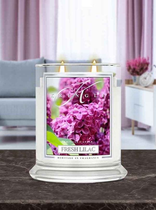 Fresh Lilac Kringle  Medium Classic Jar - Kringle Candle Israel