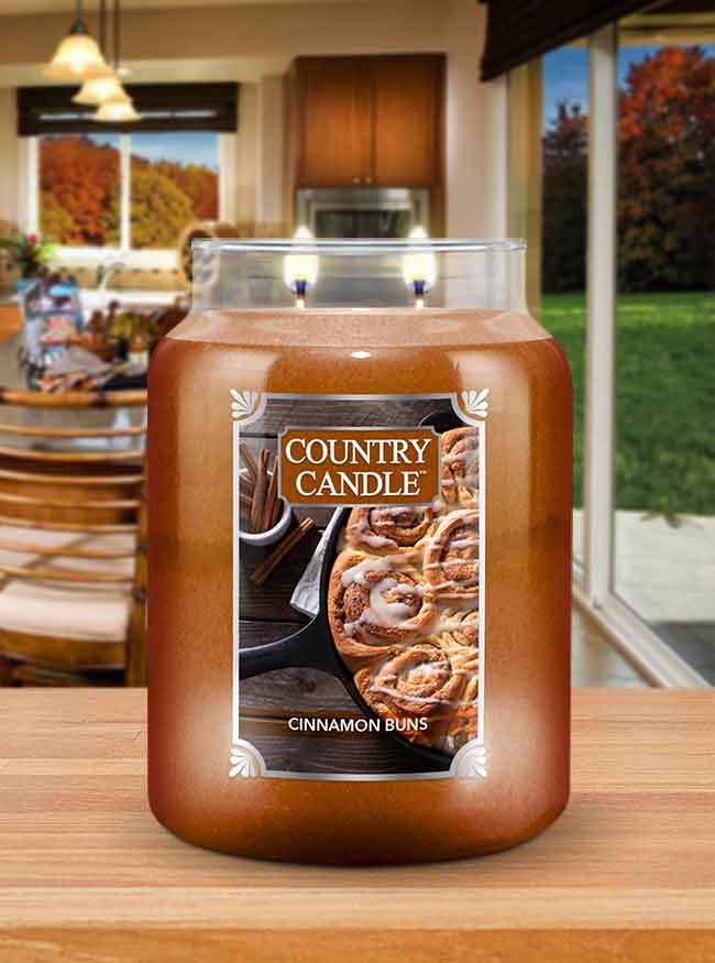 Cinnamon Buns Large Jar Candle - Kringle Candle Israel