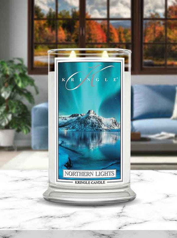 Northern Lights Large Classic Jar | Soy Candle - Kringle Candle Israel